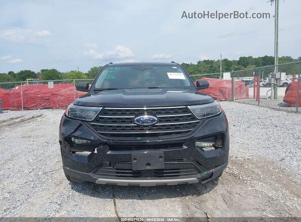 1FMSK7DH3RGA04054 2024 FORD EXPLORER Black Вид щитка приладів