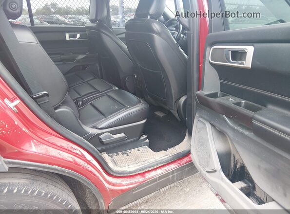 1FMSK7DH4LGB01464 2020 FORD EXPLORER Red Вид наклейки з VIN-кодом
