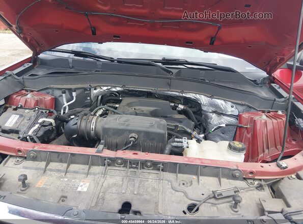 1FMSK7DH4LGB01464 2020 FORD EXPLORER Red Вид ззаду