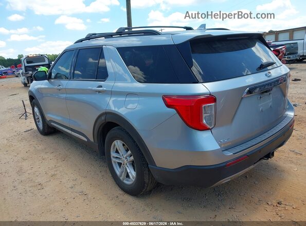 1FMSK7DH4LGB32472 2020 FORD EXPLORER Silver Задня ліва чверть