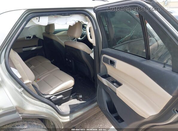 1FMSK7DH4LGC45354 2020 FORD EXPLORER Зеленый Вид наклейки с VIN-кодом