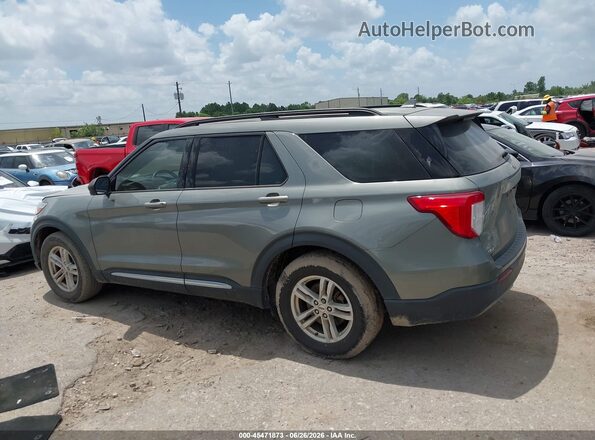 1FMSK7DH4LGC45354 2020 FORD EXPLORER Зеленый Панорамный вид салона 360°