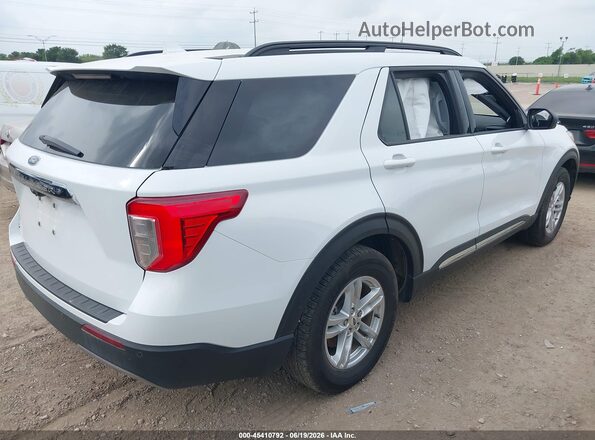 1FMSK7DH4LGC79424 2020 FORD EXPLORER White Задня права чверть