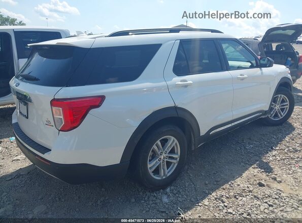 1FMSK7DH4MGB19853 2021 FORD EXPLORER White Rear right