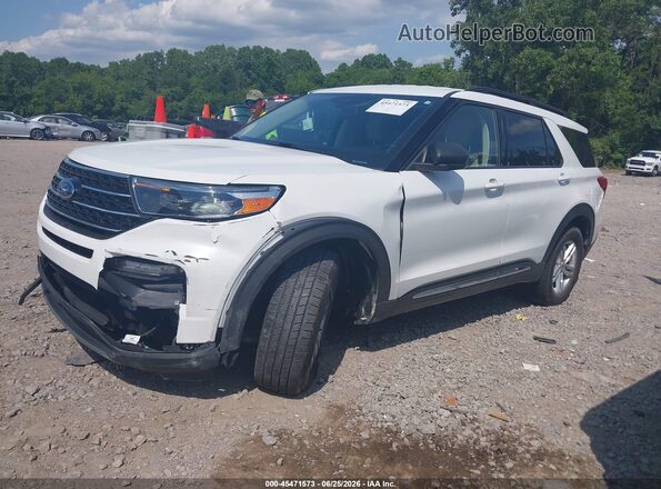 1FMSK7DH4MGB19853 2021 FORD EXPLORER White Front left