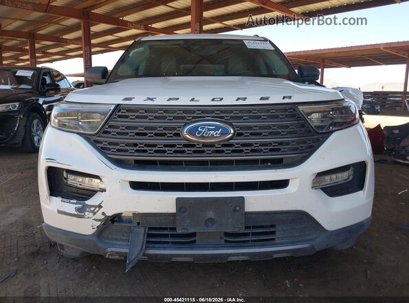 1FMSK7DH4MGB61133 2021 FORD EXPLORER White Սարքավորումների վահանակի տեսք