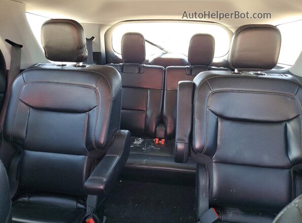 1FMSK7DH4MGB88283 2021 FORD EXPLORER Коричневый Вид задних сидений
