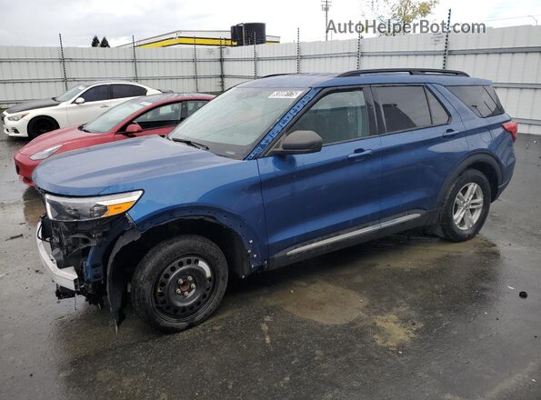 1FMSK7DH4NGB06974 2022 FORD EXPLORER Blue 