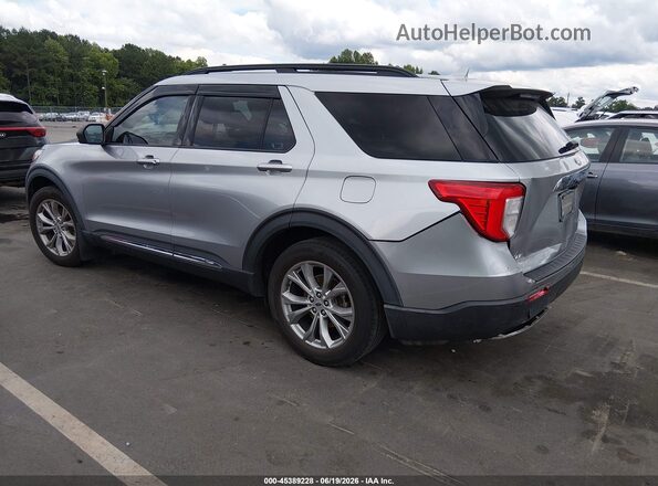 1FMSK7DH5LGA88255 2020 FORD EXPLORER Silver Rear left