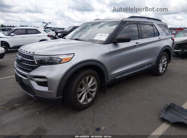 1FMSK7DH5LGA88255 2020 FORD EXPLORER Silver Front left
