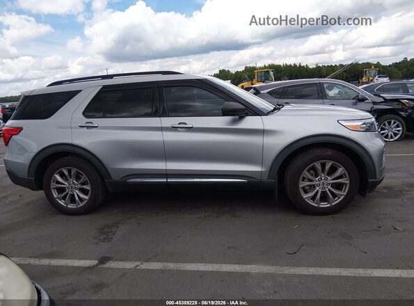 1FMSK7DH5LGA88255 2020 FORD EXPLORER Silver Rear interior view