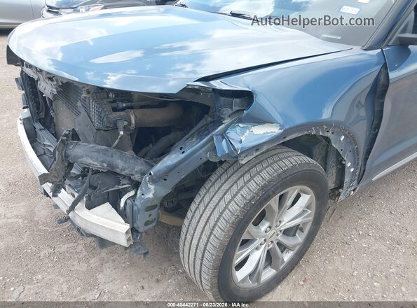 1FMSK7DH5LGB04275 2020 FORD EXPLORER Синий Вид спереди