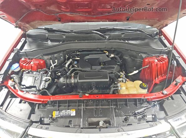 1FMSK7DH5LGC82333 2020 FORD EXPLORER Red Engine compartment view