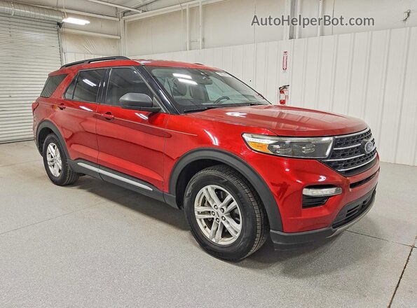 1FMSK7DH5LGC82333 2020 FORD EXPLORER Red Front right