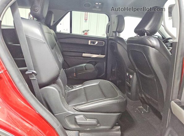 1FMSK7DH5LGC82333 2020 FORD EXPLORER Red Rear interior view