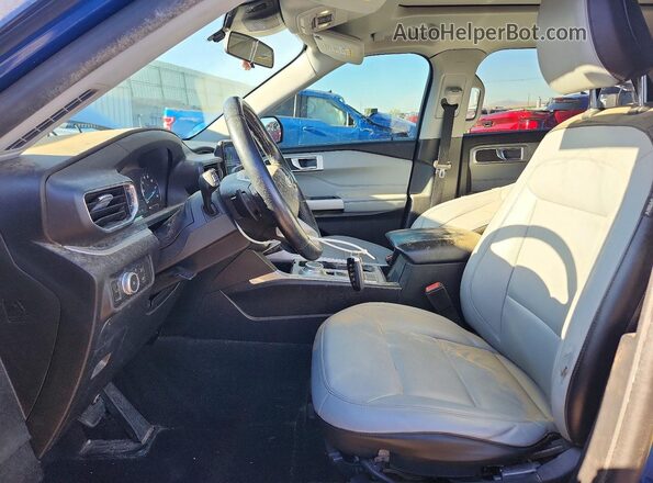 1FMSK7DH5MGA50395 2021 FORD EXPLORER Blue 