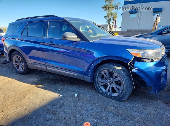 1FMSK7DH5MGA50395 2021 FORD EXPLORER Blue 