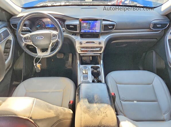 1FMSK7DH5MGA50395 2021 FORD EXPLORER Blue 