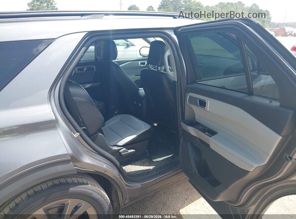 1FMSK7DH5MGA61199 2021 FORD EXPLORER Gray Вид наклейки з VIN-кодом