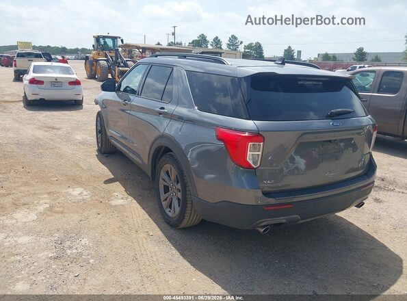 1FMSK7DH5MGA61199 2021 FORD EXPLORER Gray Задня ліва чверть