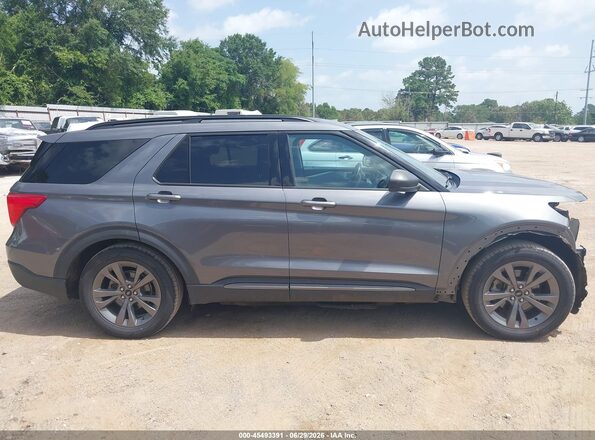 1FMSK7DH5MGA61199 2021 FORD EXPLORER Gray Панорамний вид салону 360°