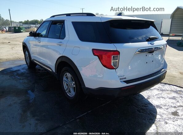 1FMSK7DH5MGB58032 2021 FORD EXPLORER White Հետևի ձախ