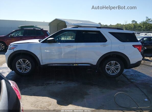 1FMSK7DH5MGB58032 2021 FORD EXPLORER White Սալոնի 360 աստիճան տեսք