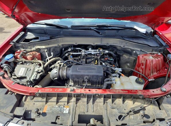 1FMSK7DH5PGB95070 2023 FORD EXPLORER Red Vista del compartimento del motor