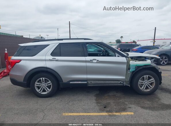 1FMSK7DH5PGC39620 2023 FORD EXPLORER Silver უკანა სალონის ხედი