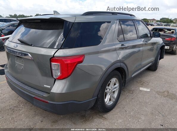1FMSK7DH6LGC28698 2020 FORD EXPLORER Green უკანა მარჯვენა