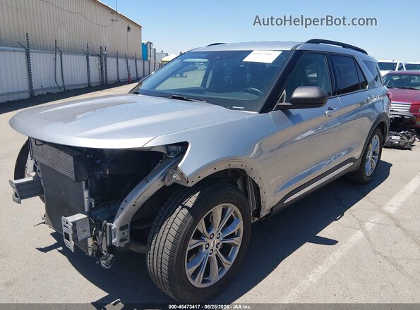 1FMSK7DH6MGA72440 2021 FORD EXPLORER Black Առջևի ձախ երեք քառորդ տեսարան