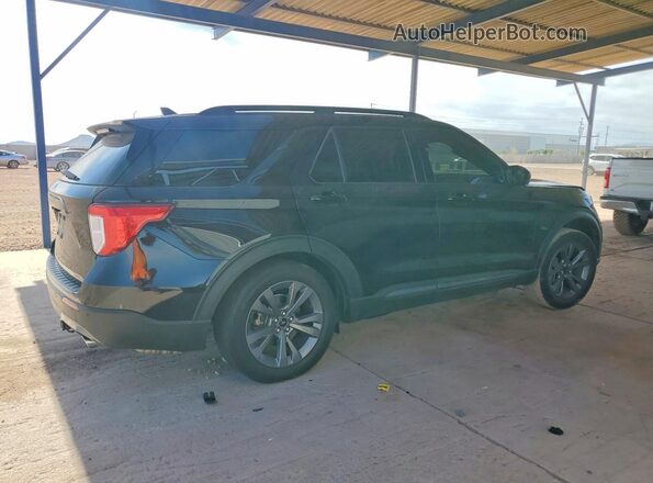 1FMSK7DH6NGA83617 2022 FORD EXPLORER Black უკანა მარჯვენა