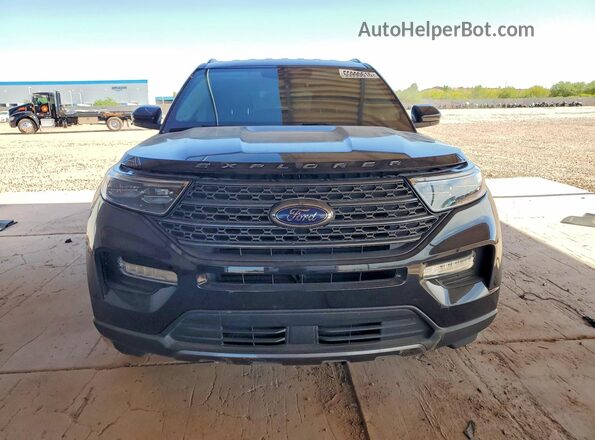 1FMSK7DH6NGA83617 2022 FORD EXPLORER Black წინა ხედი
