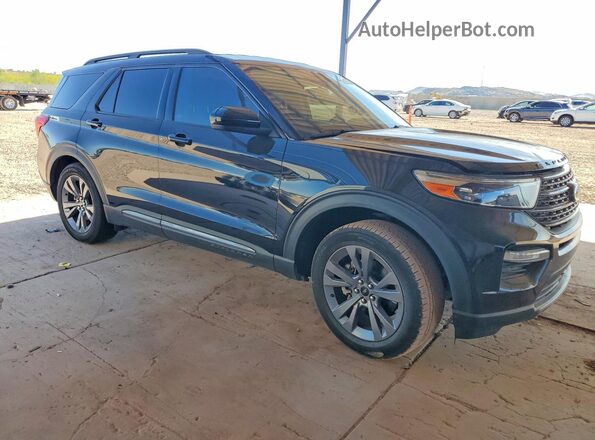 1FMSK7DH6NGA83617 2022 FORD EXPLORER Black წინა მარჯვენა