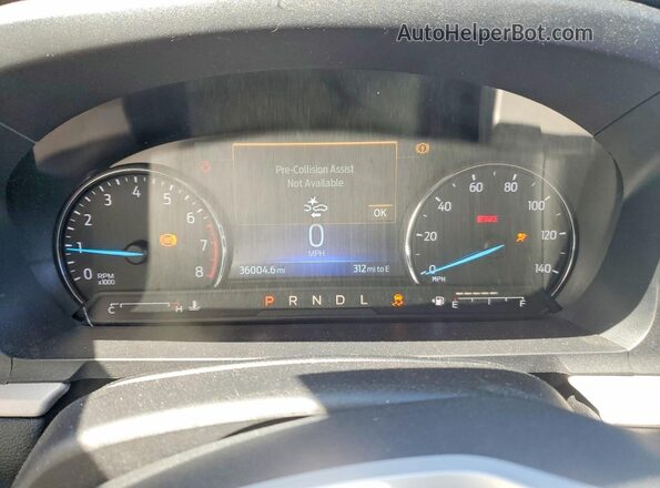 1FMSK7DH6PGA93714 2023 FORD EXPLORER Синий Вид щитка приборов