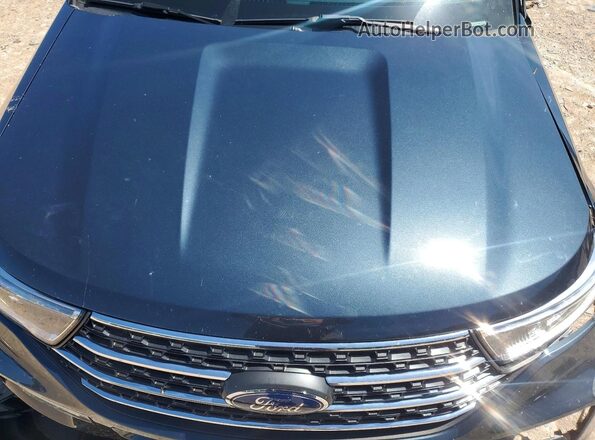 1FMSK7DH6PGA93714 2023 FORD EXPLORER Синий Вид подкапотного пространства