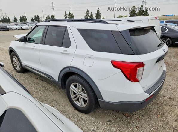 1FMSK7DH7LGA54883 2020 FORD EXPLORER Белый Задняя левая четверть