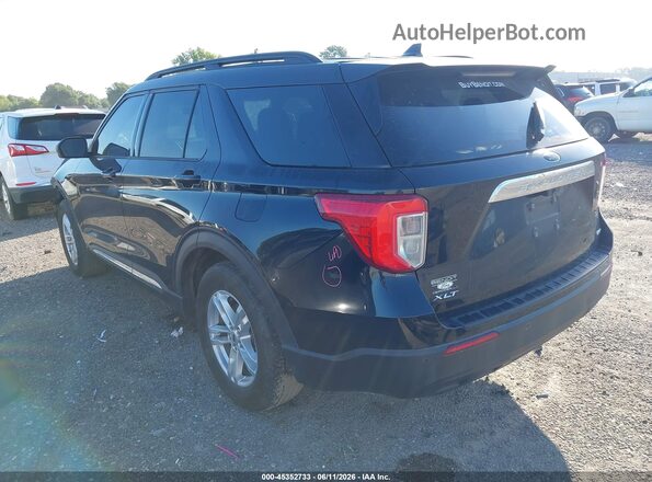 1FMSK7DH7LGB47175 2020 FORD EXPLORER Black Trasero izquierdo