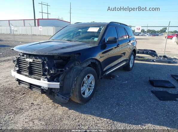 1FMSK7DH7LGB47175 2020 FORD EXPLORER Black Vista tres cuartos delantera izquierda