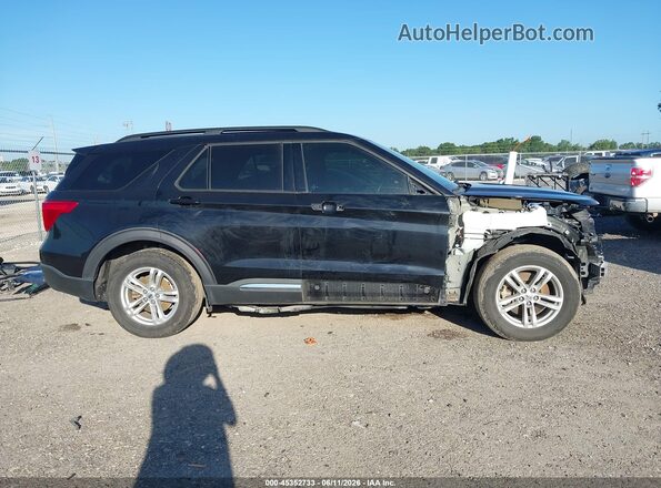 1FMSK7DH7LGB47175 2020 FORD EXPLORER Black Vista interior de 360 grados