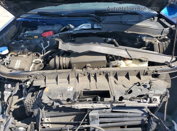 1FMSK7DH7LGB92472 2020 FORD EXPLORER Blue Engine compartment view