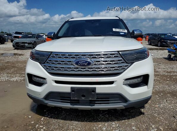 1FMSK7DH7LGC27950 2020 FORD EXPLORER Белый Вид спереди