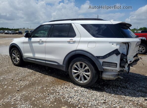 1FMSK7DH7LGC27950 2020 FORD EXPLORER Белый Задняя левая четверть