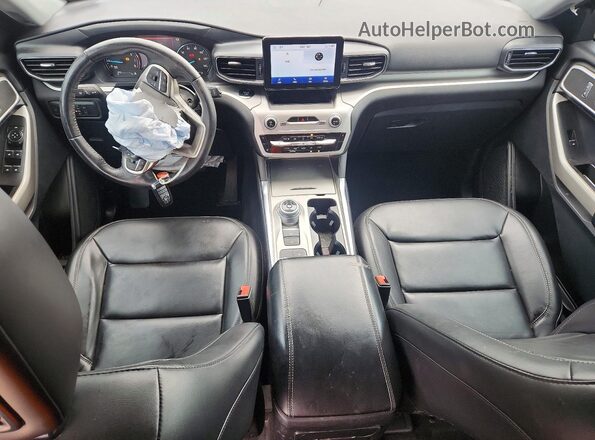 1FMSK7DH7NGB78414 2022 FORD EXPLORER Серый Вид панели приборов