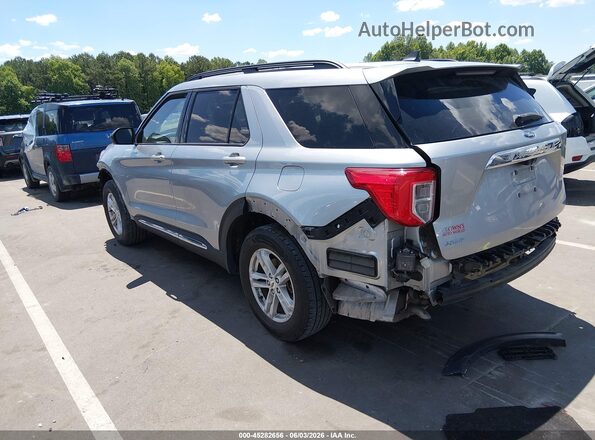 1FMSK7DH7PGA08864 2023 FORD EXPLORER Серебряный Задняя левая четверть