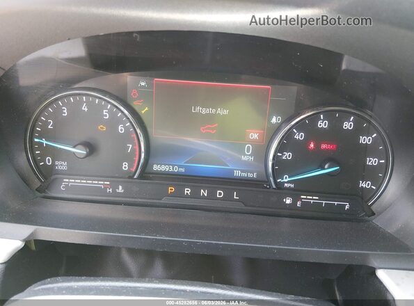 1FMSK7DH7PGA08864 2023 FORD EXPLORER Серебряный Вид задних сидений