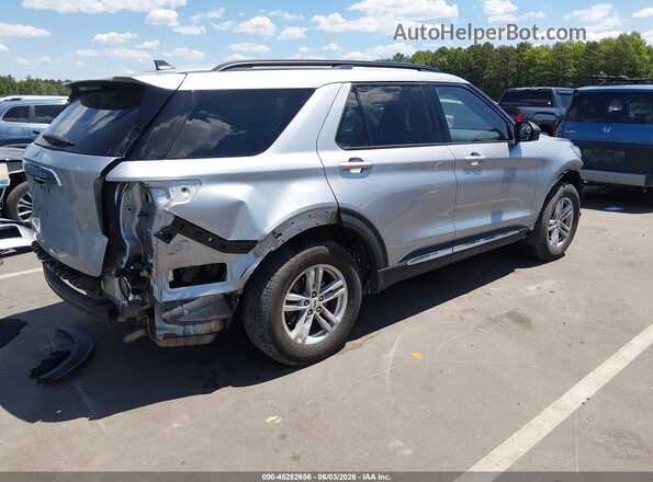 1FMSK7DH7PGA08864 2023 FORD EXPLORER Серебряный Задняя правая четверть