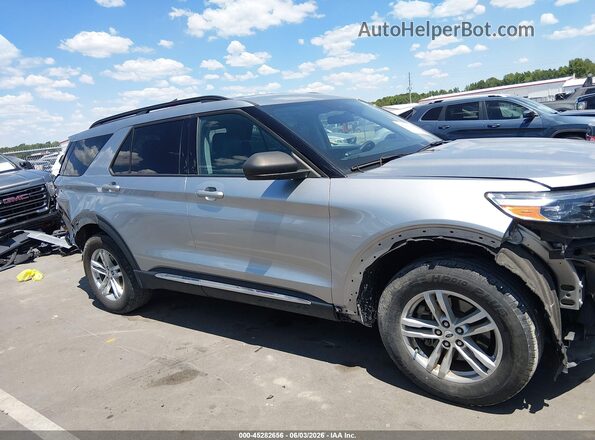 1FMSK7DH7PGA08864 2023 FORD EXPLORER Серебряный Панорамный вид салона 360°