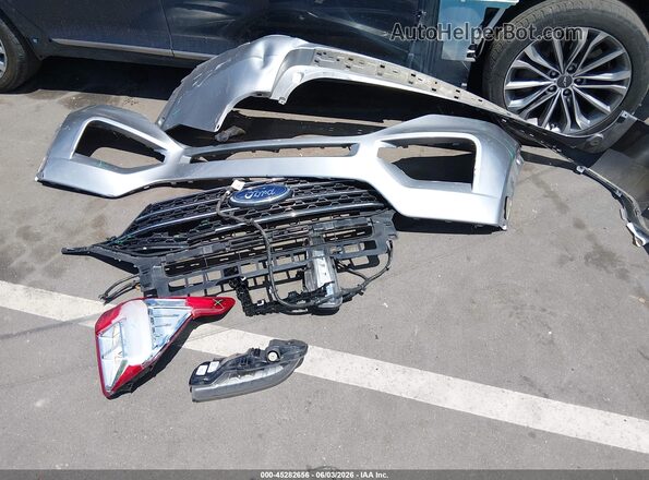 1FMSK7DH7PGA08864 2023 FORD EXPLORER Серебряный Вид щитка приборов