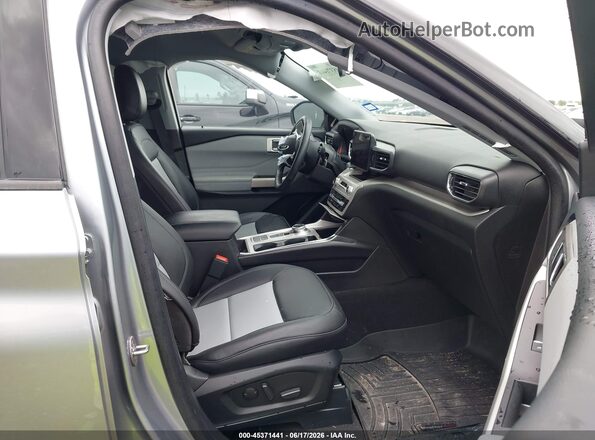 1FMSK7DH7RGA39678 2024 FORD EXPLORER Gray Widok wnętrza z przodu